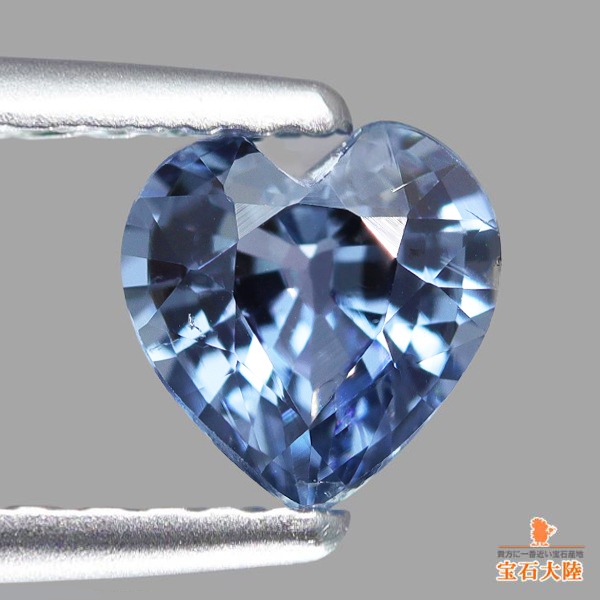 天然サファイア 0.78ct 【非加熱・ブルー】 ハート マダガスカル