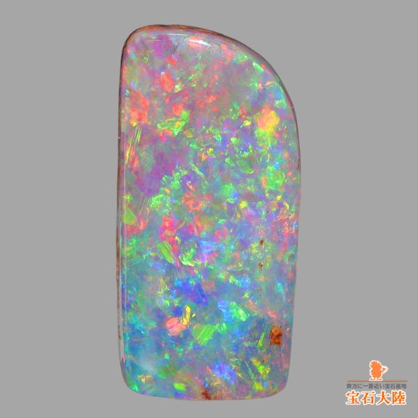天然ボルダーオパール 2.30ct 【上質マルチ美遊色】 オーストラリア