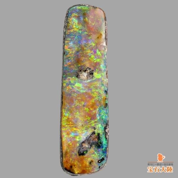 天然ボルダーオパール 3.21ct 【マルチ・ラメ遊色】 オーストラリア