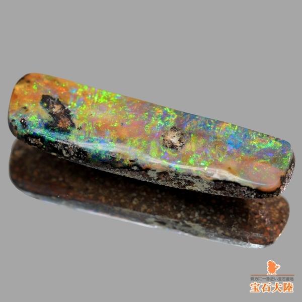 ❤❤〚ボルダーオパール 〛 　　流れるオーロラ ✨✨ ボルダーオパール オーストラリア産 8.83ct【240221-2100