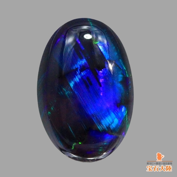 天然ブラックオパール 1.44ct 【美濃ブルー・リボン遊色】 オーストラリア