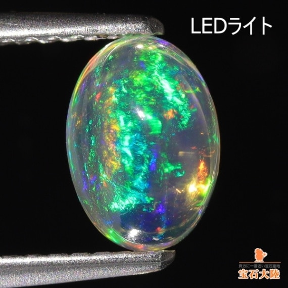 チカチカと広がる遊色♪