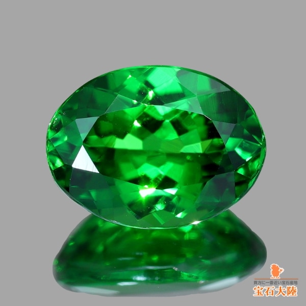 天然ツァボライトガーネット 1.04ct 【Beautiful Green】 タンザニア