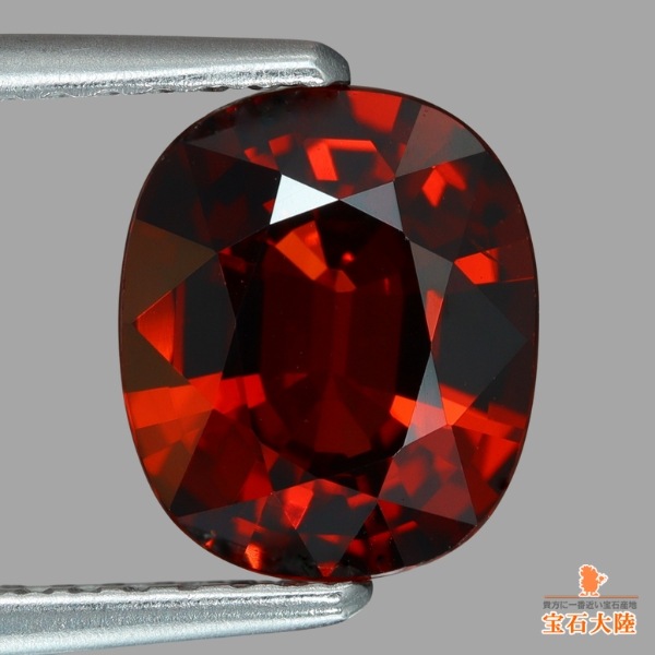 最終値下げ　宝石質スペサルティンガーネット大サイズ原石　鉱物 ブラジル産 スペサルティンガーネットの結晶（原石）2.4g - cute