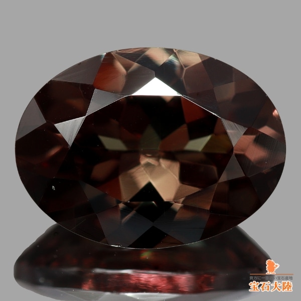 天然カラーチェンジガーネット 3.00ct 【ブラウン】 マダガスカル