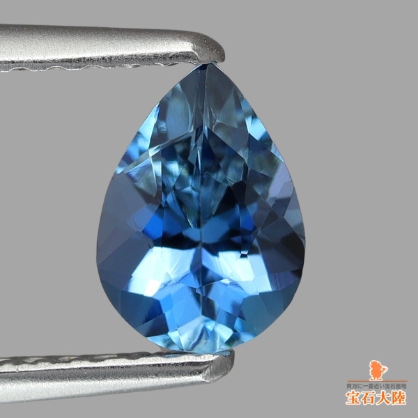 天然アクアマリン 0.54ct 【非加熱サンタマリア】 ブラジル・Tatu産
