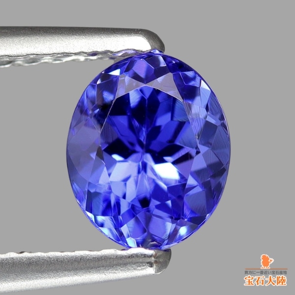 天然タンザナイト 0.98ct 【美濃色】 オーバル