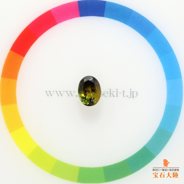 天然トルマリン 1.40ct 【モスグリーン】 ナイジェリア