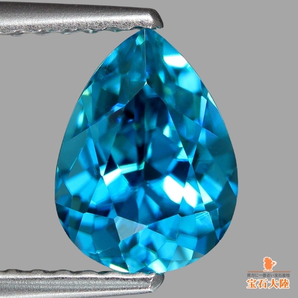 天然ジルコン 2.11ct 【濃厚美色】 輝き カンボジア