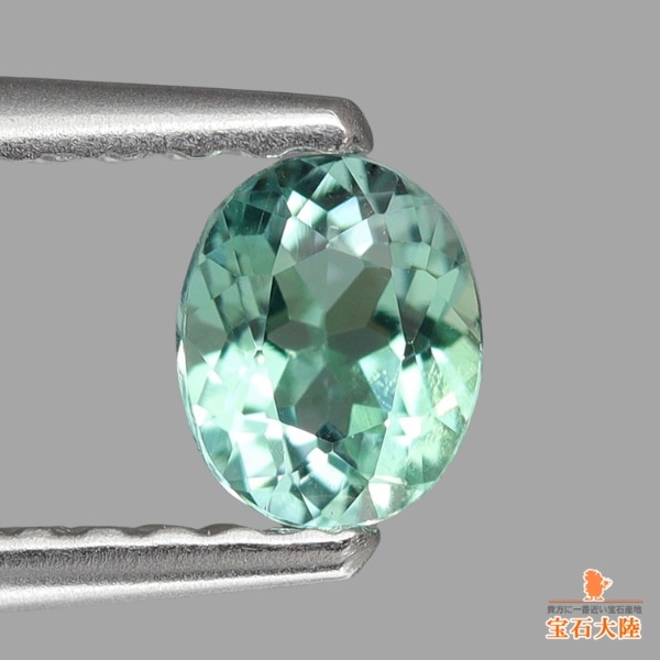 天然コーネルピン 0.33ct 【清涼ブルーグリーン】 タンザニア