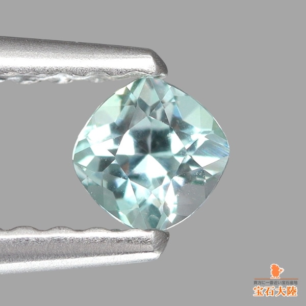 天然コーネルピン 0.17ct 【ライトグリーンブルー】 タンザニア