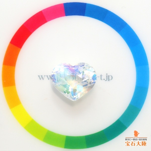 天然アンデシンラブラドライト 8.02ct 【幻想的レインボー】 極美品 日