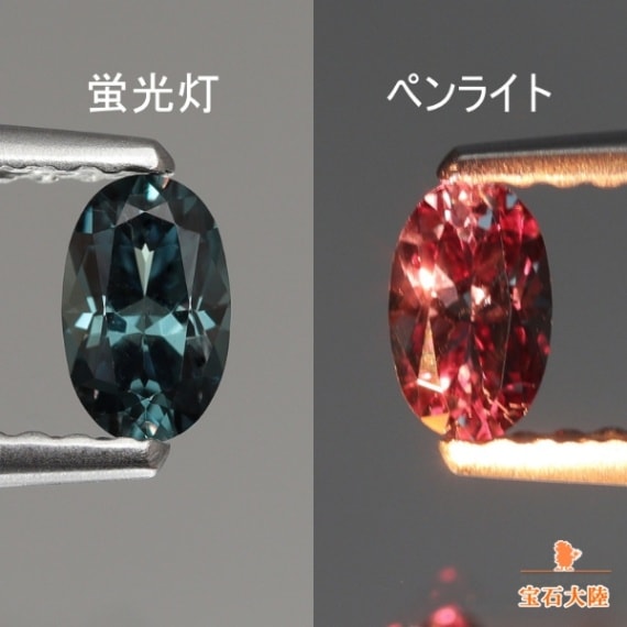 天然カラーチェンジガーネット 0.29ct 【アレキタイプ】 マダガスカル