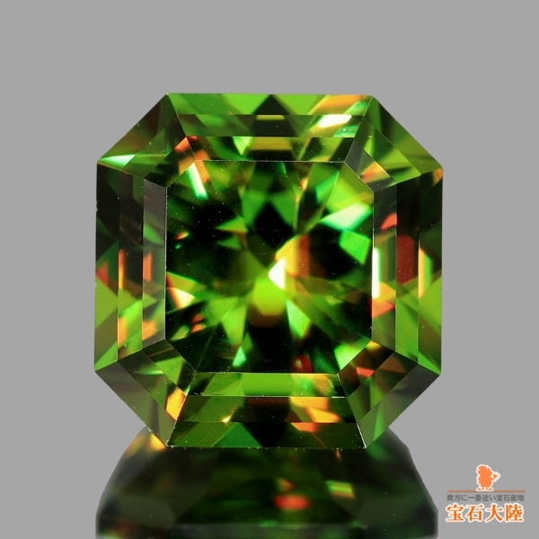 天然スフェーン 1.29ct 【魅惑のカラーチェンジ・レッドファイア 