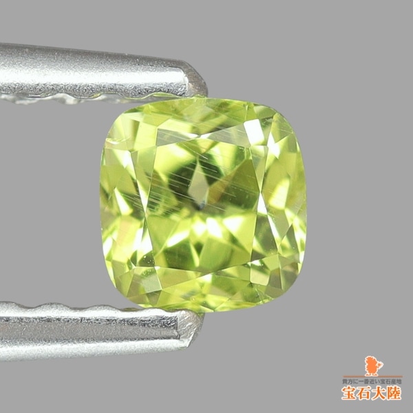 天然ペリドット 0.27ct 【隕石・レインボー】 パラサイト