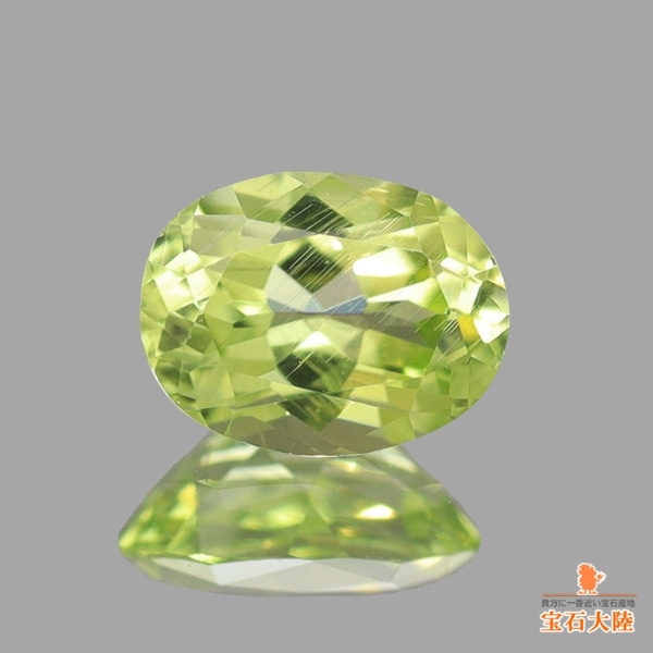 天然ペリドット 0.18ct 【隕石・レインボー】 パラサイト