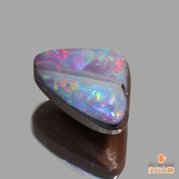 天然ボルダーオパール 1.05ct 【マルチ遊色】