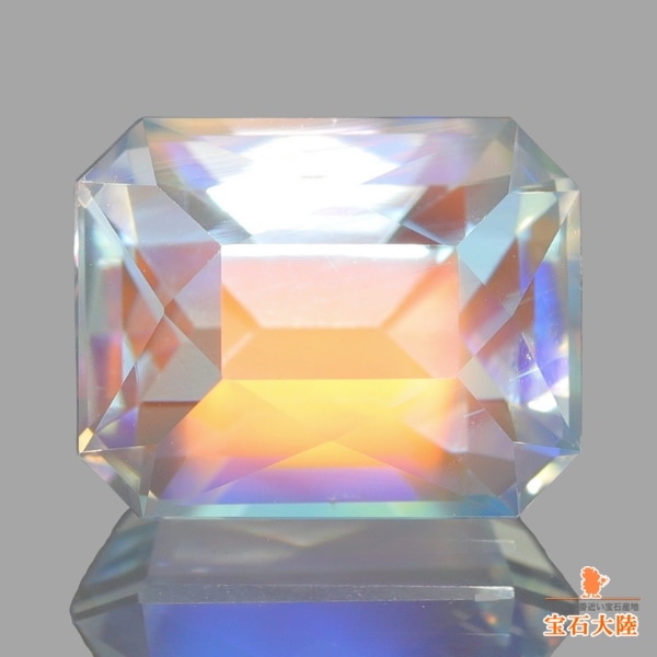 天然アンデシンラブラドライト 2.67ct 【レインボーシラー】 美品