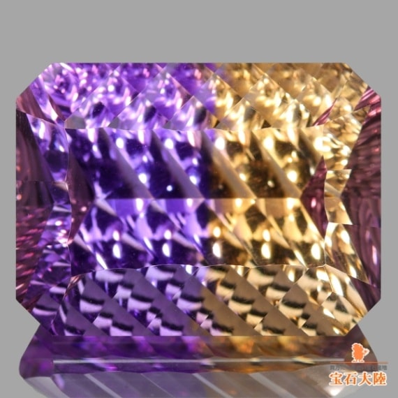 天然アメトリン 11.25ct 【ミレニアムカット】 ボリビア
