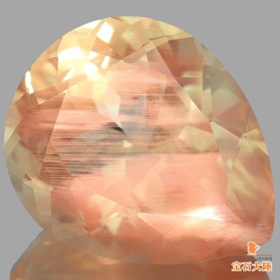 オレゴンサンストーン0.396ct オレゴンサンストーン0.396ct バイカラーオレゴンサンストーン