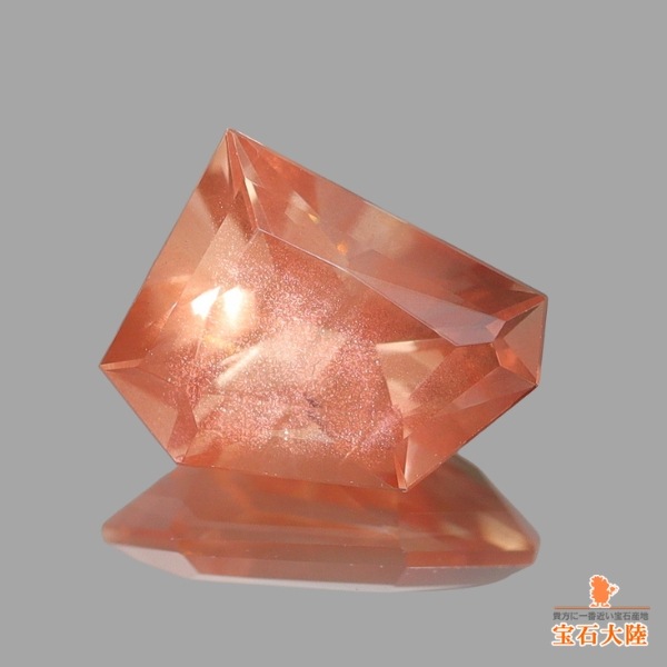 天然オレゴンサンストーン 0.47ct 【ラブラドライト】 ファンシー