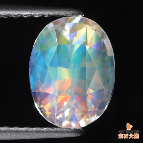 天然アンデシンラブラドライト 2.34ct 【レインボーシラー】 美品