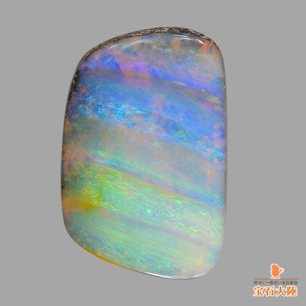 天然ボルダーオパール 3.44ct 【ストライプ模様】