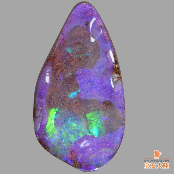 ボルダーオパール　16.9カラット　ルース　色石　オパール　ジュエリー　宝石 ボルダーオパール 23.6ct ルース ◇ オーバル オパール