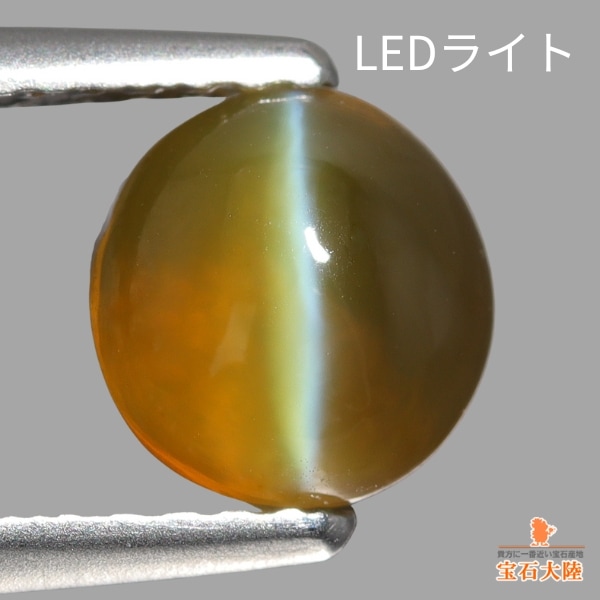 天然クリソベリルキャッツアイ 1.92ct 【シャトヤンシー】 スリランカ