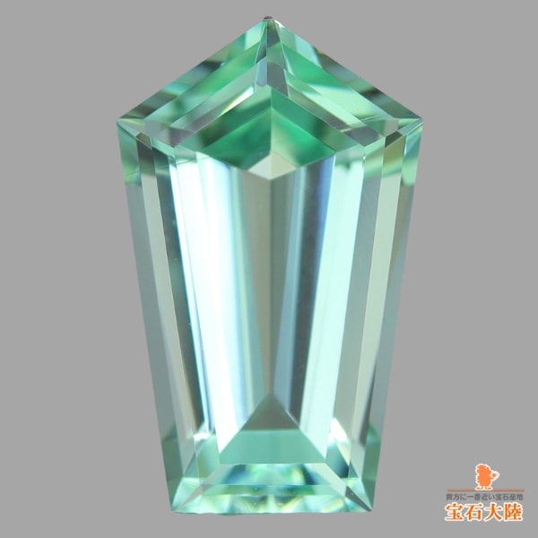 天然トルマリン 2.14ct 【爽快ミントカラー】 美品 アメリカン