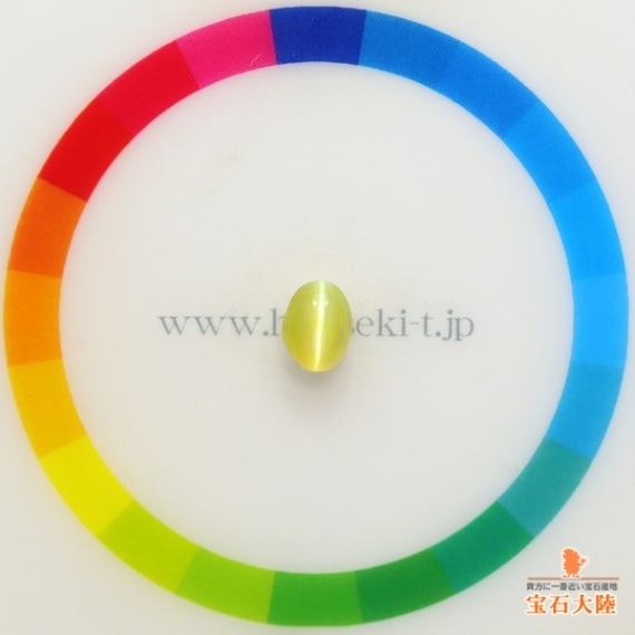 天然クリソベリルキャッツアイ 1.62ct 【シャトヤンシー】 スリランカ