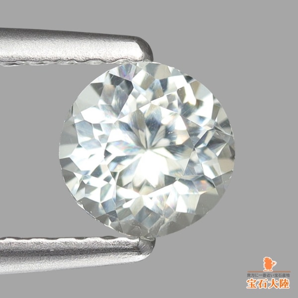 天然グロッシュラーガーネット 0.70ct 【ホワイトカラー】 タンザニア