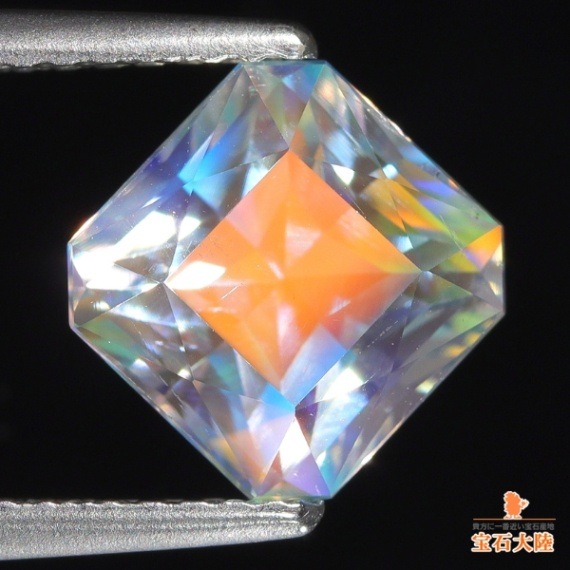 レインボーシラーにレインボー入り!?★アンデシンラブラドライト★オーダー受付中 天然アンデシンラブラドライト 2.17ct 【レインボーシラー