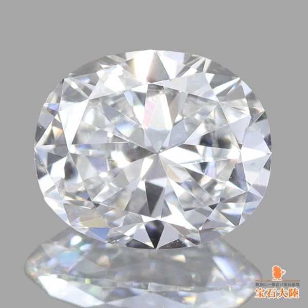 美しいオーバルカット♪