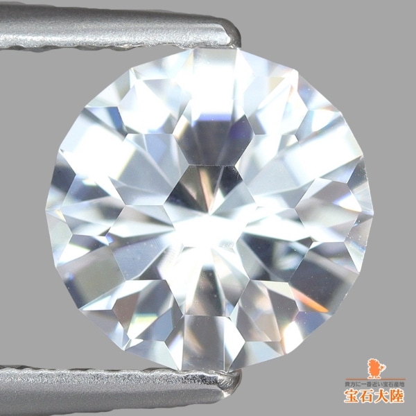 天然ジルコン 2.87ct 【劇的な輝き】 カラーレス