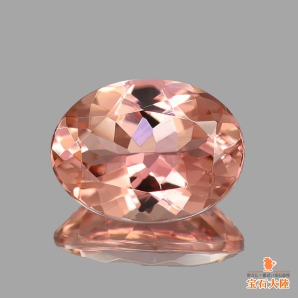 天然トルマリン 1.18ct 【オレンジピンク】ナイジェリア