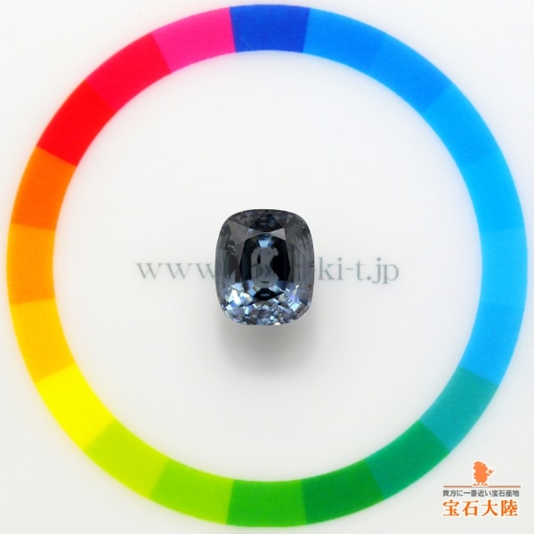 天然ジルコン 6.17ct 【美濃色カラーチェンジ】大粒 ミャンマー