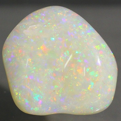 天然ホワイトオパール 16.03ct【シェル】クーバーペディー産