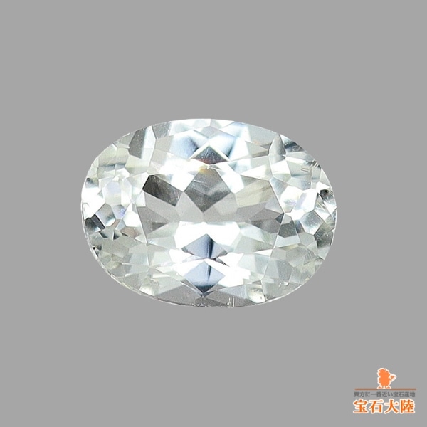天然トルマリン 0.50ct 【アクロアイト】 オーバルカット