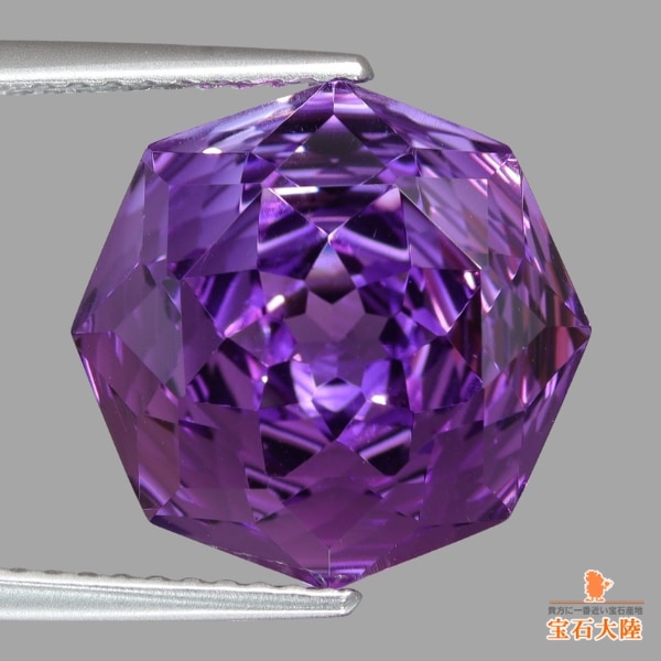 天然アメシスト 12mm【カスタムローズ】 ブラジル