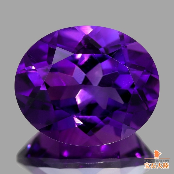 天然アメシスト 4.57ct 【ディープパープル】