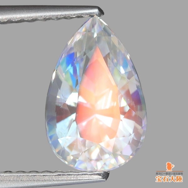 レインボーシラーにレインボー入り!?★アンデシンラブラドライト★オーダー受付中 天然アンデシンラブラドライト 2.26ct 【レインボーシラー