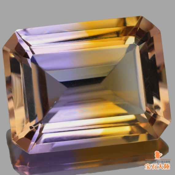 天然アメトリン 29.39ct 【ゴールド&ラベンダー】 ボリビア