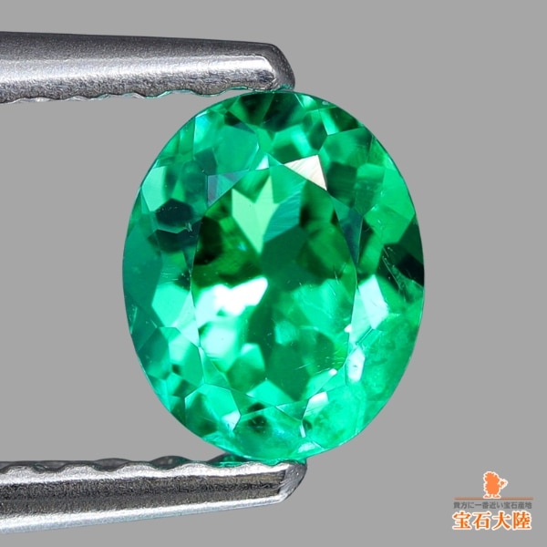 天然エメラルド 0.41ct 【強発色】 コロンビア
