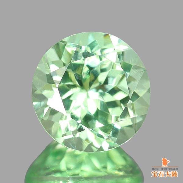 天然ミントガーネット 0.86ct 【メレラニ・UVタイプ】 タンザニア