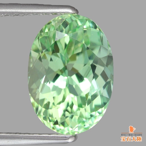 天然コーネルピン 4.10ct 【美発色ミントグリーン】ジェム品質