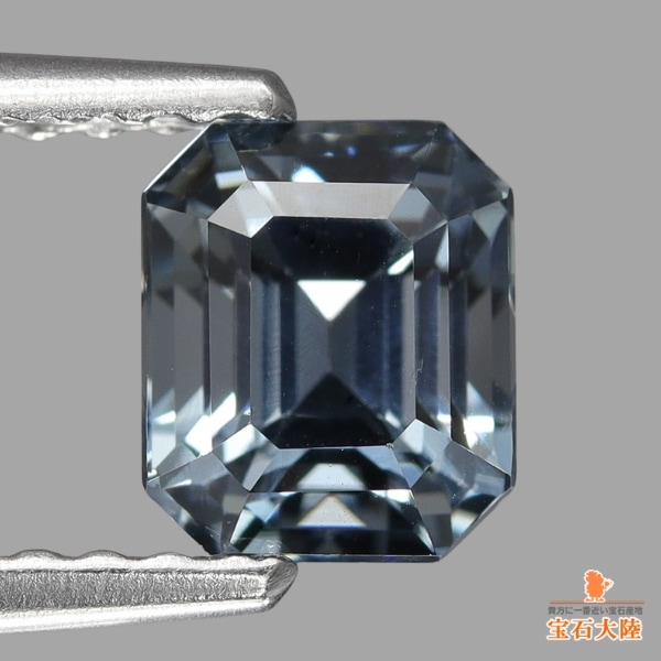 天然スピネル 1.01ct 【プラチナグレー】 ミャンマー
