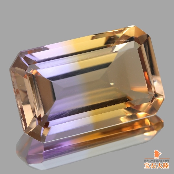 天然アメトリン 24.94ct 【ゴールド&ラベンダー】 ボリビア
