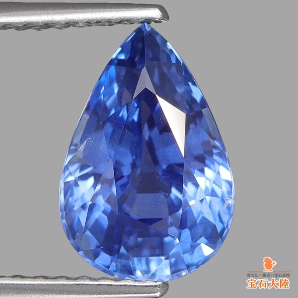 ♦天然深いサファイア大粒2.0ct16✕8mm♦40cmのサービスチェーン付き 天然深いサファイア大粒2.0ct168mm40cmのサービスチェーン付き