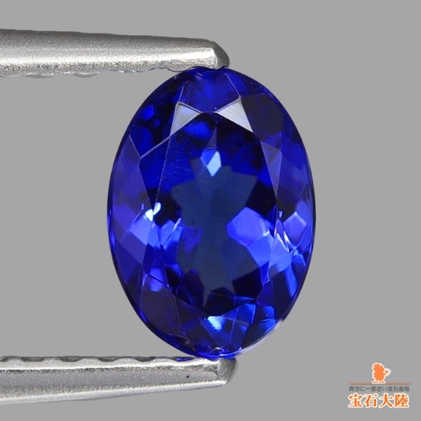天然タンザナイト 0.72ct 【美濃色】 オーバル